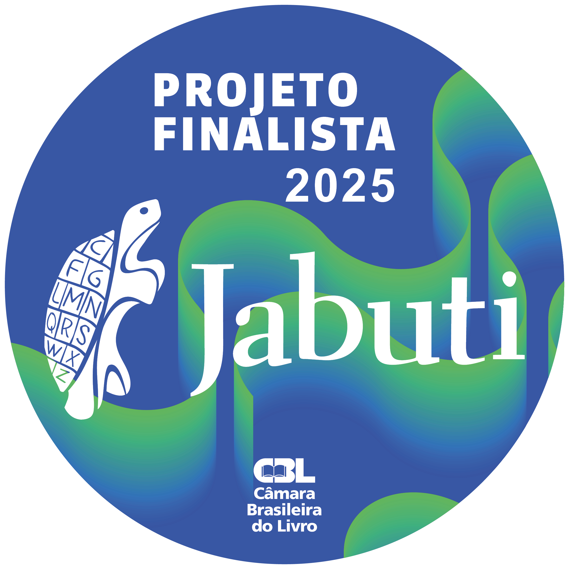 Selo Projeto Finalista - Prêmio Jabuti 2024