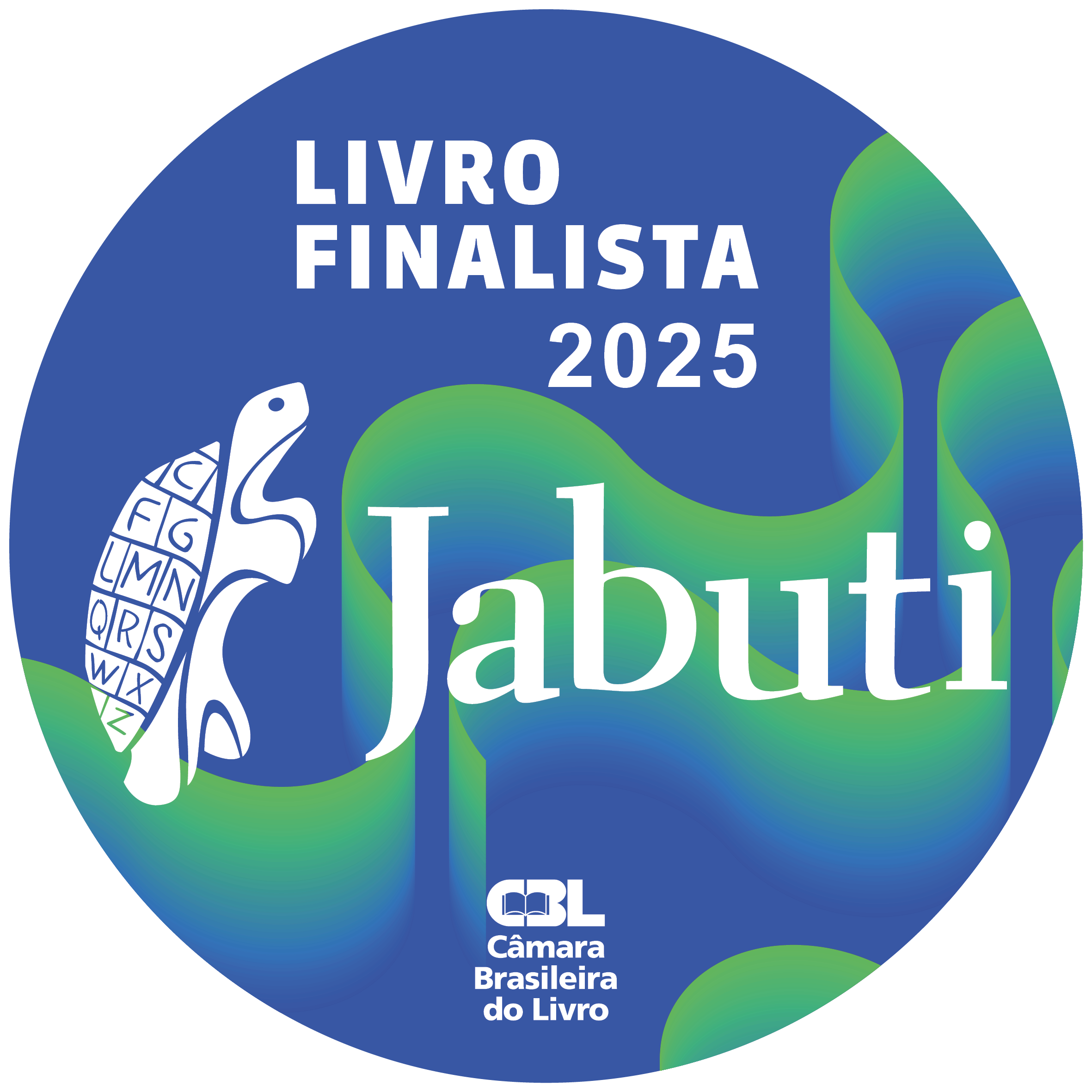 Selo Finalista - Prêmio Jabuti 2025